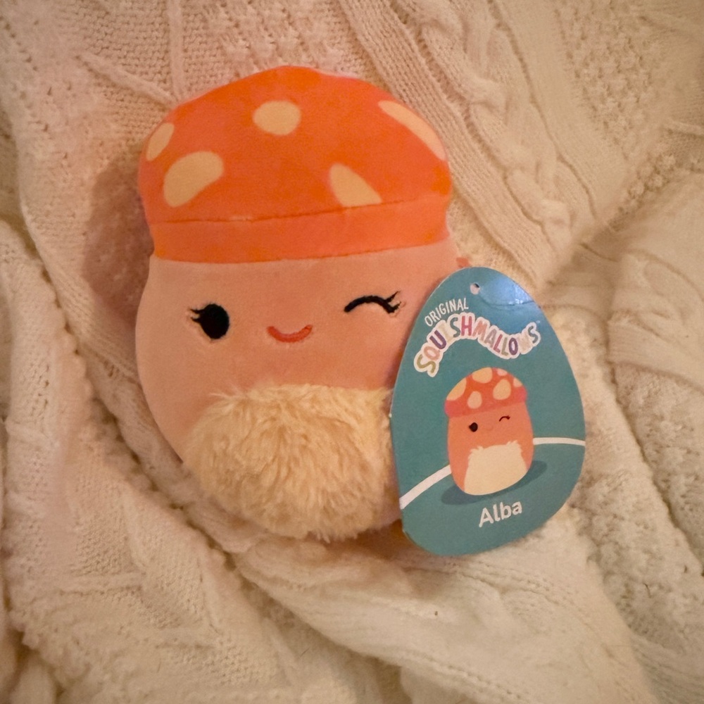 Alba the Mushroom 5” Stuffed Plush